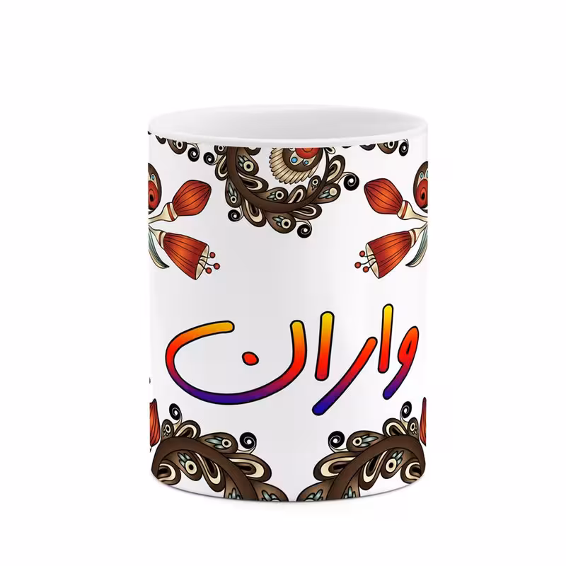 ماگ   اسم واران  سنتی گل و بته کد mgh48364