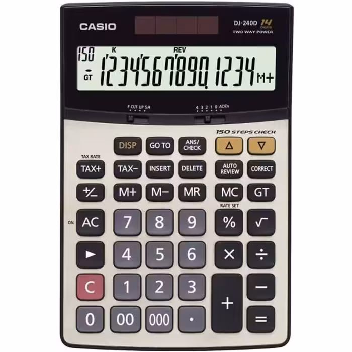 ماشین حساب کاسیو Casio DJ-240D ا Casio DJ-240D Calculator