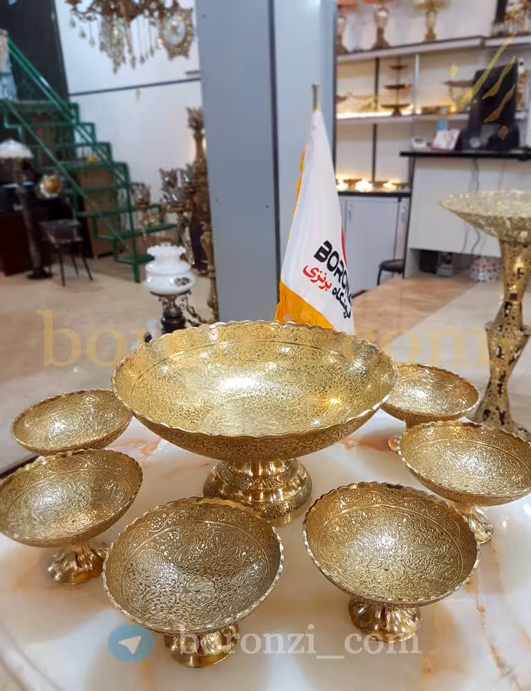 ست پذیرایی پایه دار هندی 3