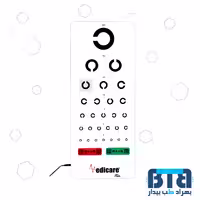 سی چارت بینایی سنجی پیکسلی