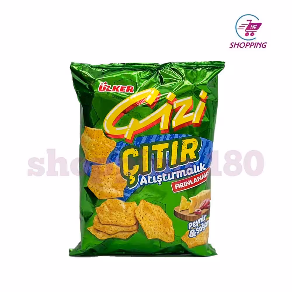 چیپس چیزی با طعم پنیر و پیاز 40 گرم