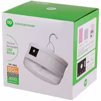 چراغ شارژی 80 وات پاوربانک دار دی پی مدل DP-7823B