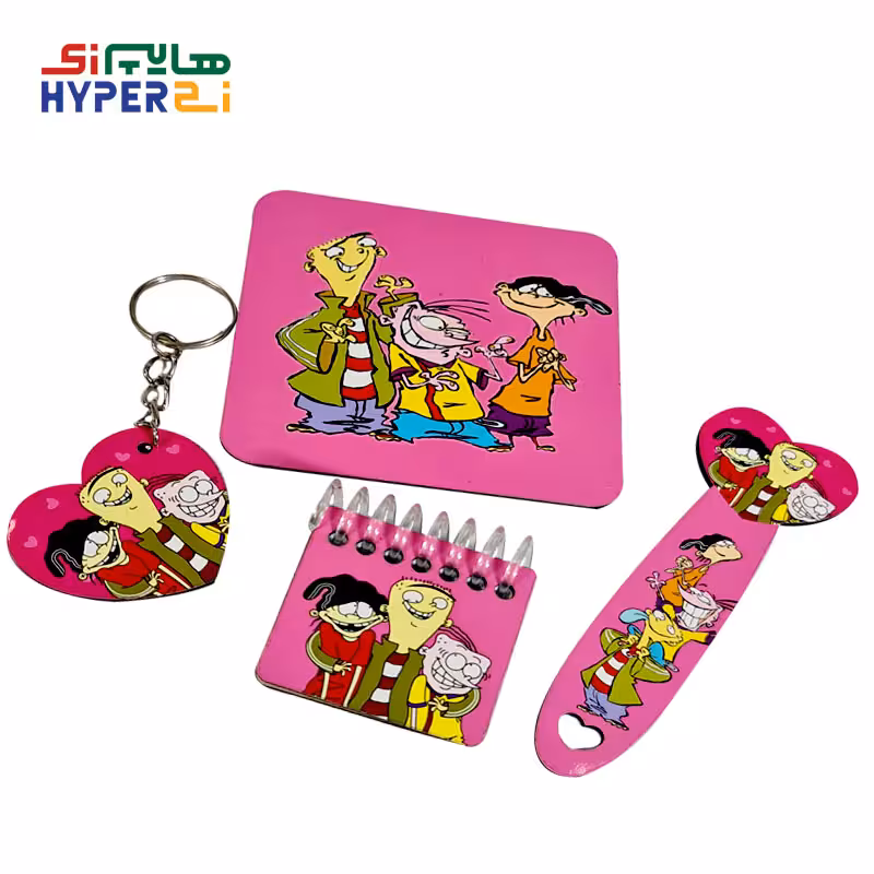 ست فانتزی چوبی 4تایی طرح Friends