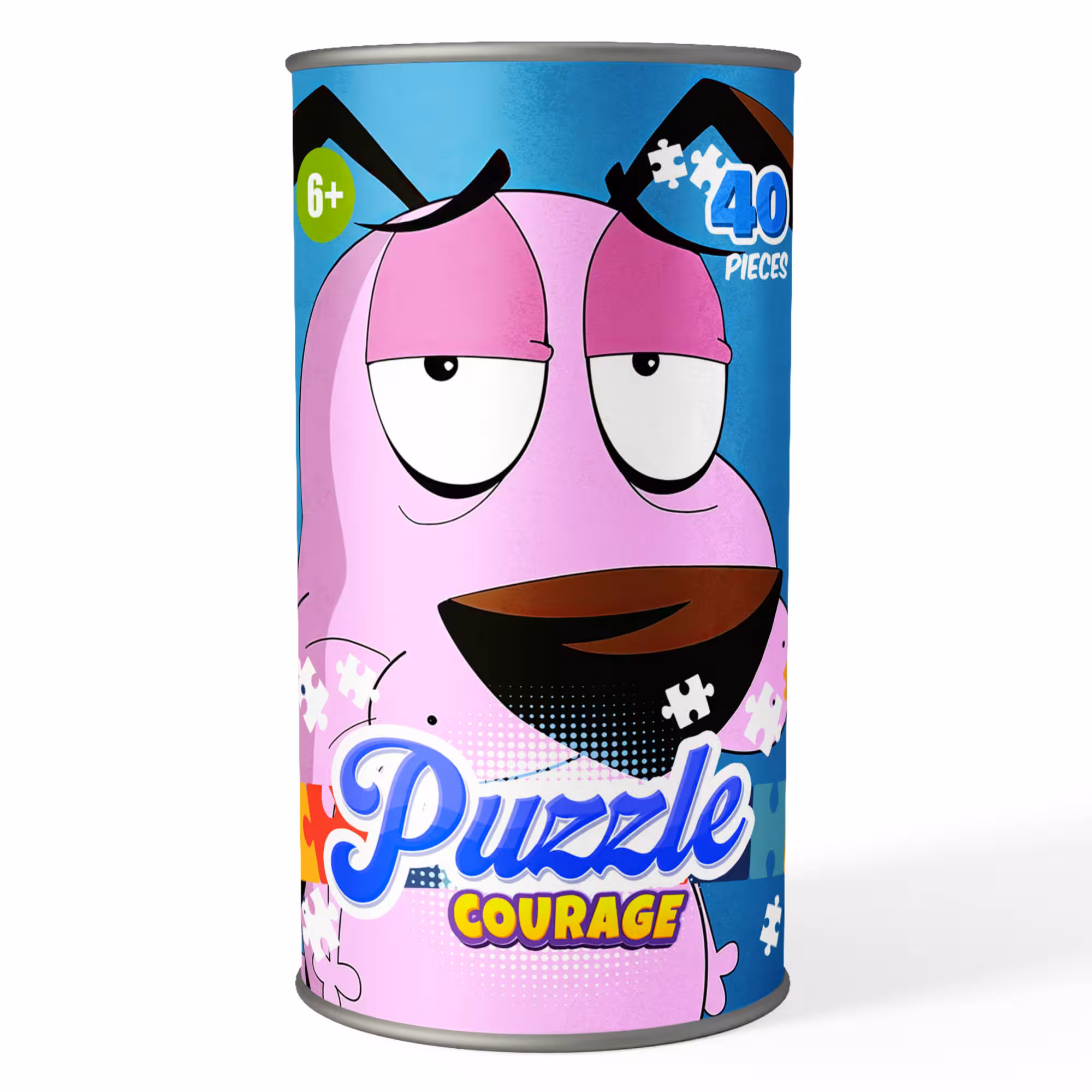 پازل 40 تکه کارتون سگ ترسو