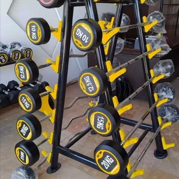 رک باربل 12 عددی قلاب رنگی مدل NS012