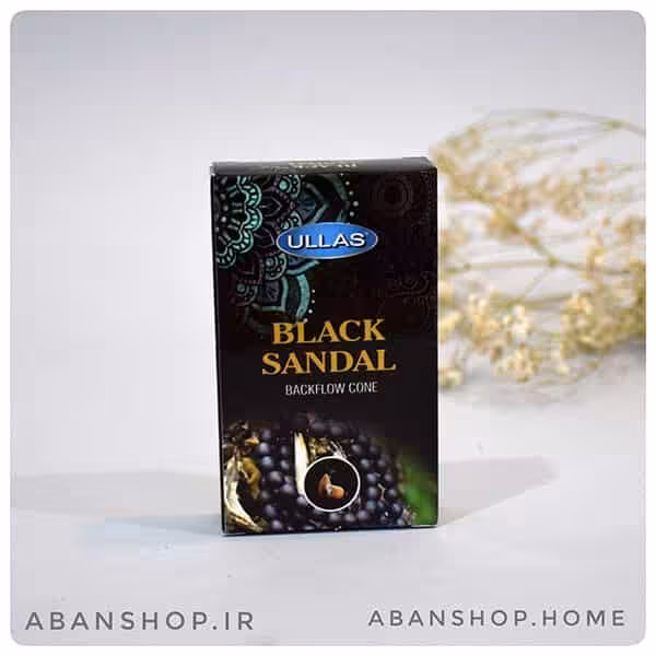 عود بلک صندل سیاه آبشاری BLACK SANDAL ( اولاس ULLAS )