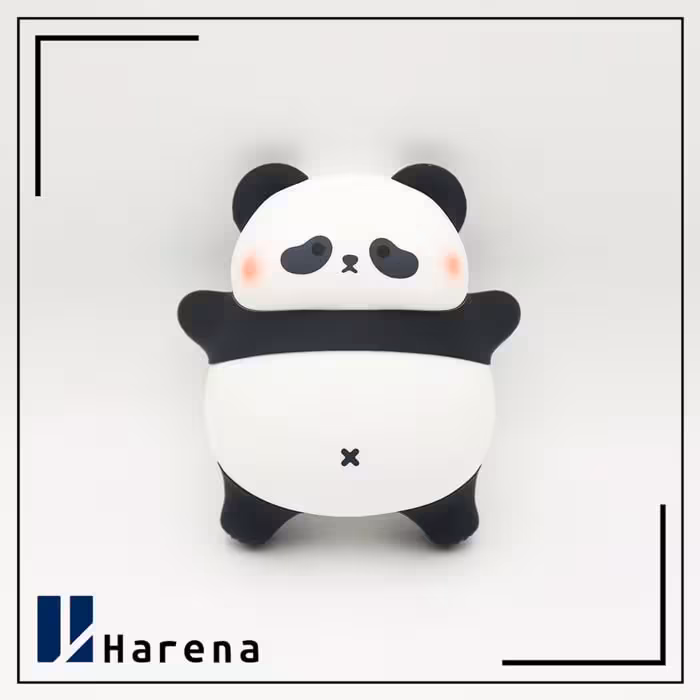 چراغ خواب سیلیکونی پاندا خوابیده