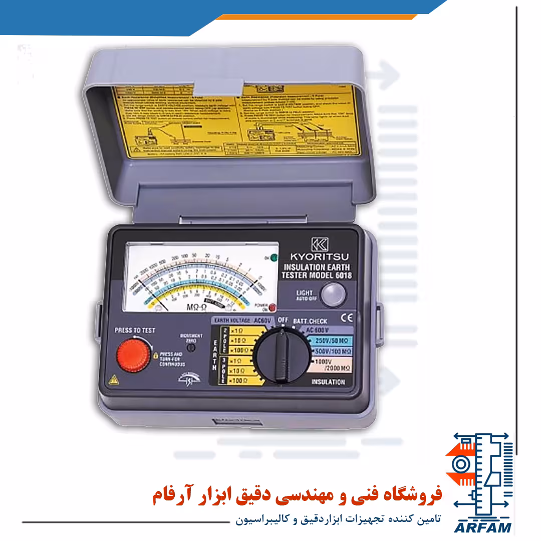 تستر مولتی فانکشن کیوریتسیو مدل KYORITSU 6018F