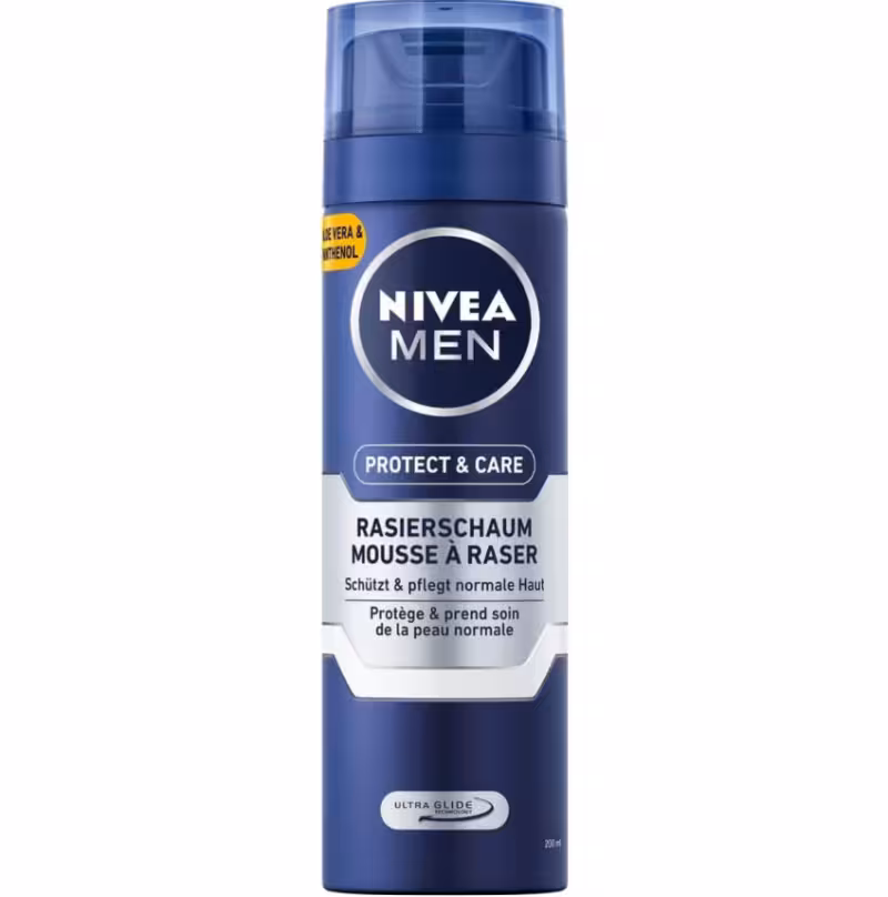 فوم اصلاح نیوا پروتکت اند کر Nivea Protect and Care حجم 200 میلی لیتر