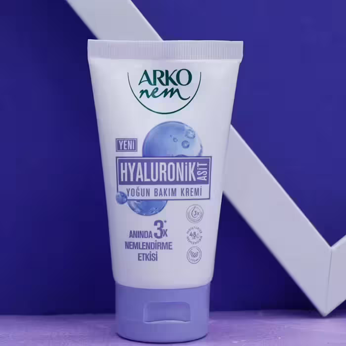 عمده فروشی کرم دست و صورت هیالورونیک اسید آرکو ARKO HYALURONIK حجم 60 میل 92878