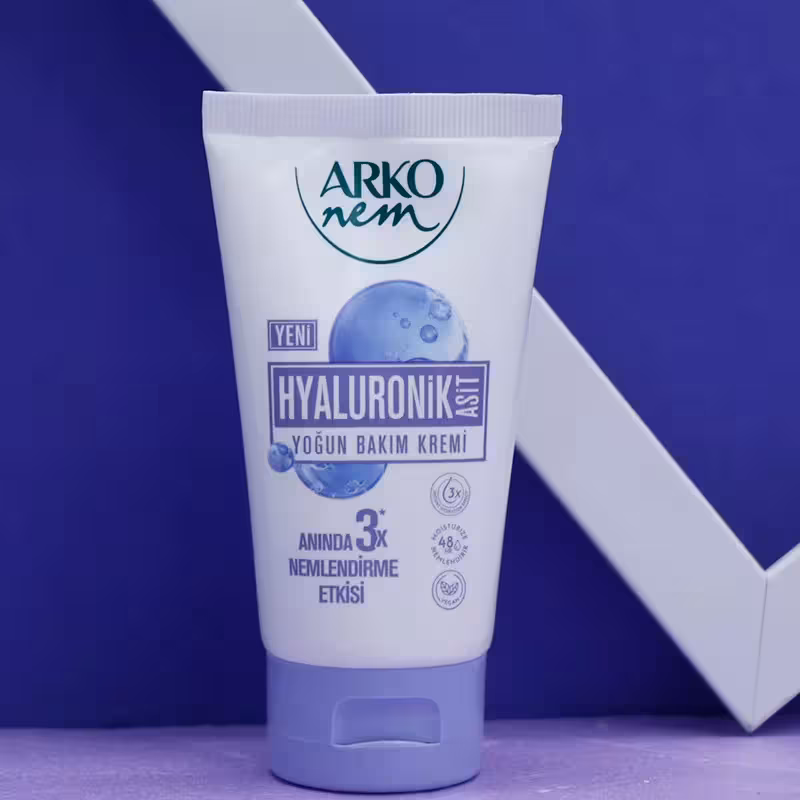عمده فروشی کرم دست و صورت هیالورونیک اسید آرکو ARKO HYALURONIK حجم 60 میل 92878