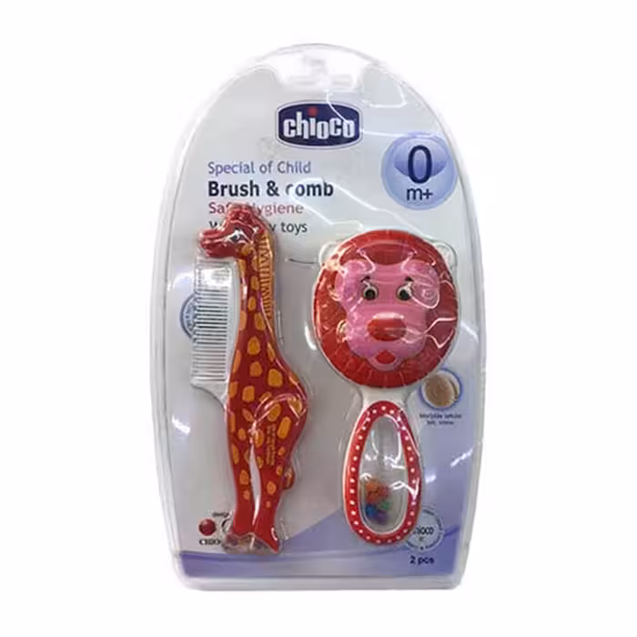 ست شانه و برس کودک چیوکو طرح حیوانات