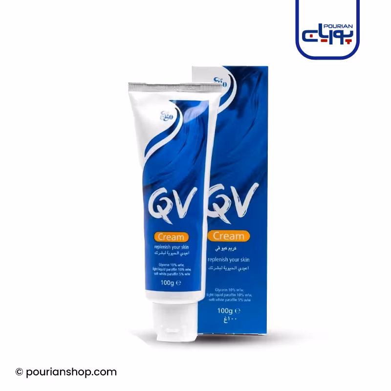 کرم پوست خشک کیووی حجم 100 گرم - QV Cream