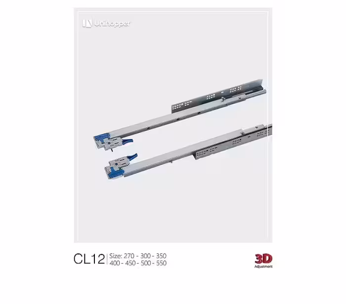 ریل تاندم فول آرام بند یونی هوپر کد CL12