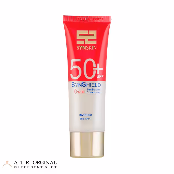 ژل کرم ضد آفتاب ساین اسکین مدل Syn Shield با SPF50 مناسب پوست چرب