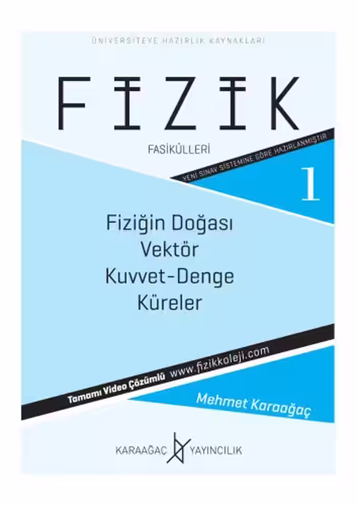 خرید و دانلود نسخه کامل کتاب YGS-LYS Fizik Fasikülleri-1 2017-18