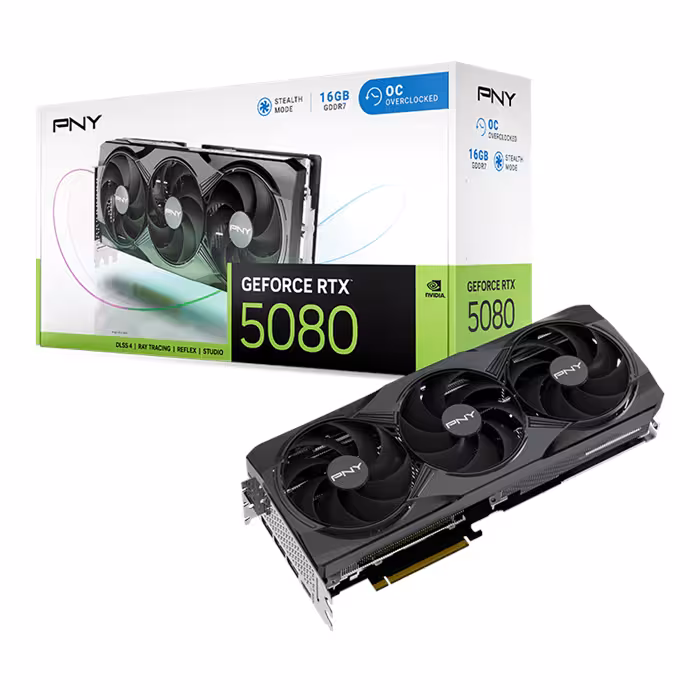 کارت گرافیک پی ان وای GeForce RTX 5080 EPIC-X 16GB