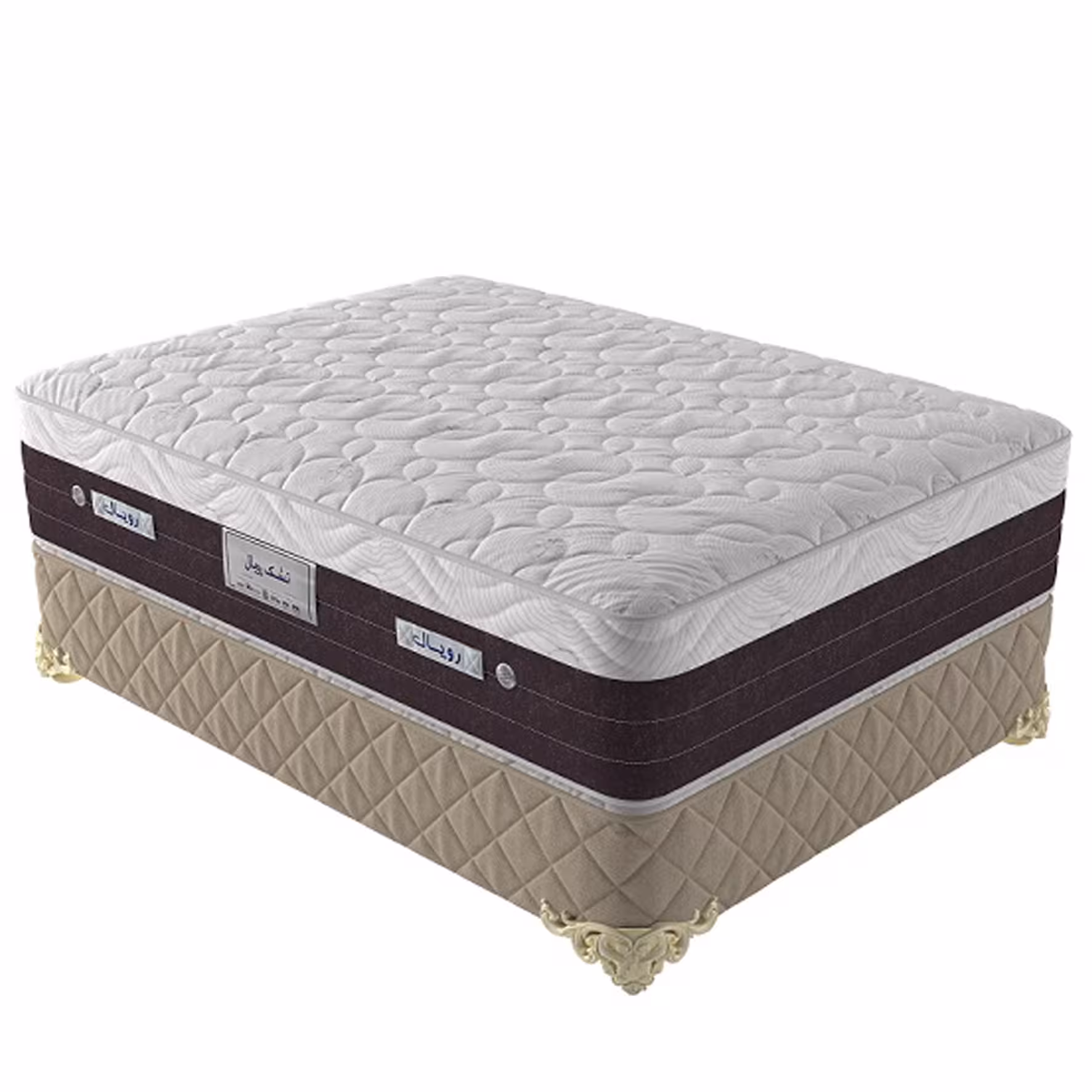 تشک طبی فنری رویال مدل رویال 5 (3 سال تضمین کیفیت)