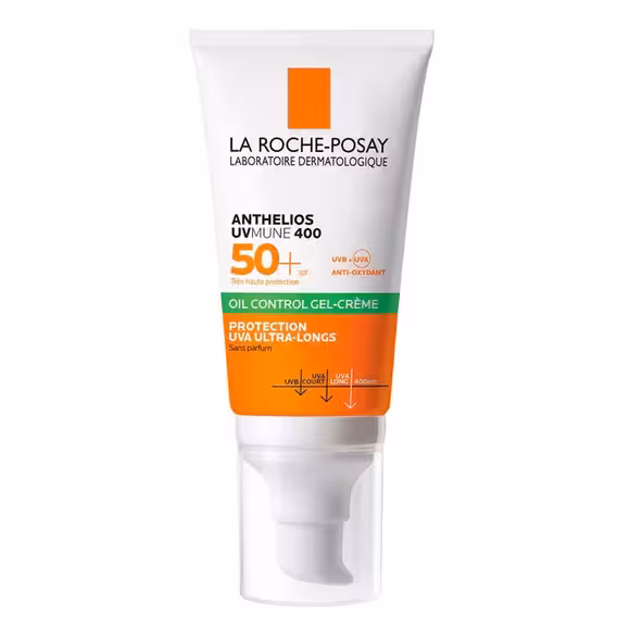 ژل کرم ضدآفتاب پوست چرب لاروش پوزای ( LA ROCHE-POSAY – Anthelius UVmune 400 Oil Control Gel Cream )