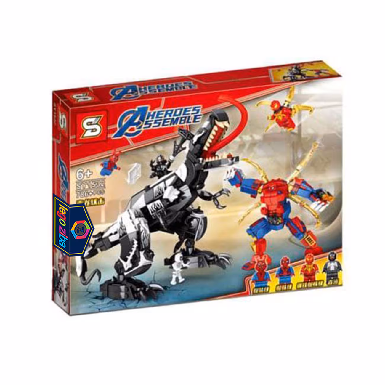 لگو نبرد اسپایدرمن و ونوم کد sy 1532