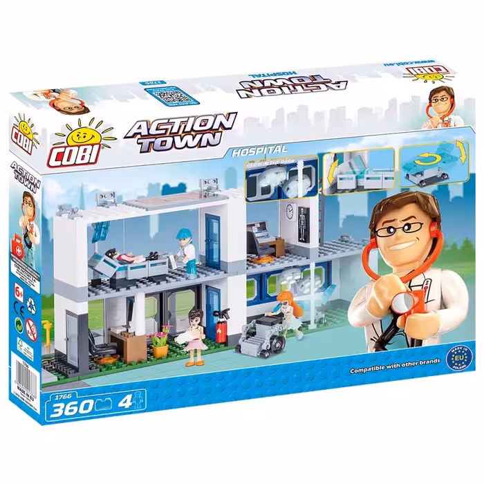 ساختنی کوبی مدل Action Town – Hospital –