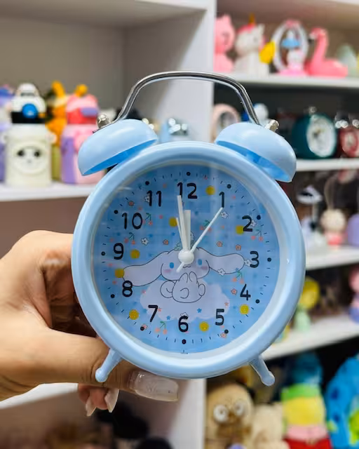 ساعت رومیزی زنگدار طرح سینامورول 2