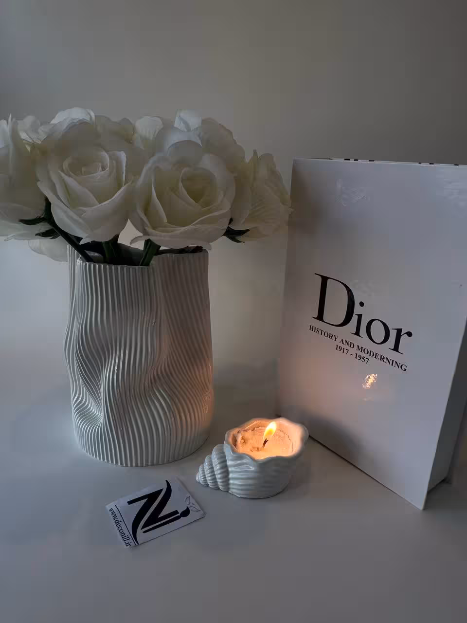 ست گلدان و جاشمعی‌ کدکالا 833