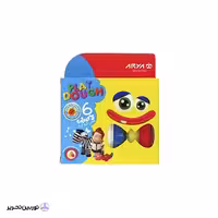 خمیربازی 6 رنگ آریا