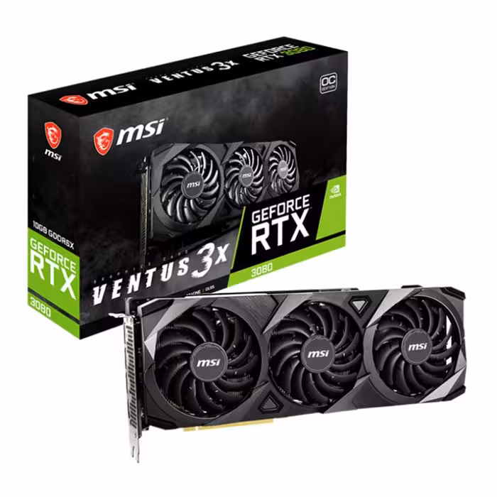 کارت گرافیک ام اس آی MSI GeForce RTX 3080 VENTUS 3X 10G OC