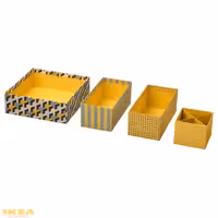 جعبه 4 تایی مدل LYSMASK | برند ایکیا | ارسال 15 الی 20 روز کاری