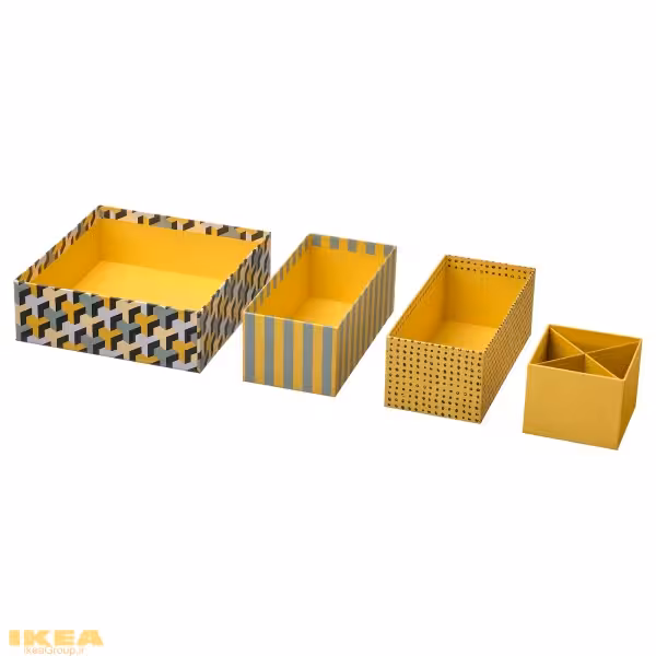 جعبه 4 تایی مدل LYSMASK | برند ایکیا | ارسال 15 الی 20 روز کاری