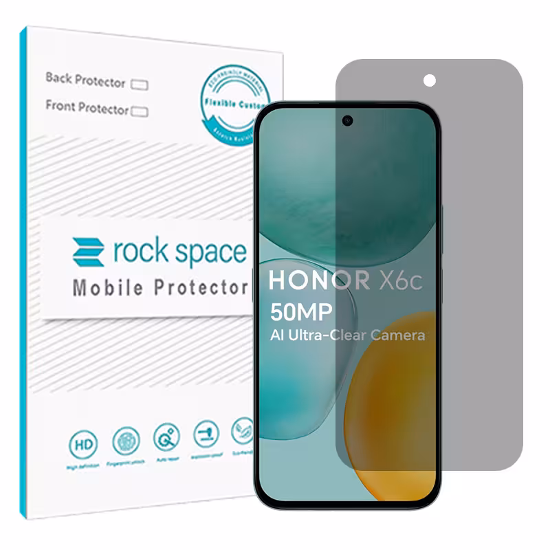 گلس آنر X6c مدل نانو هیدروژل پرایوسی برند راک اسپیس کدS