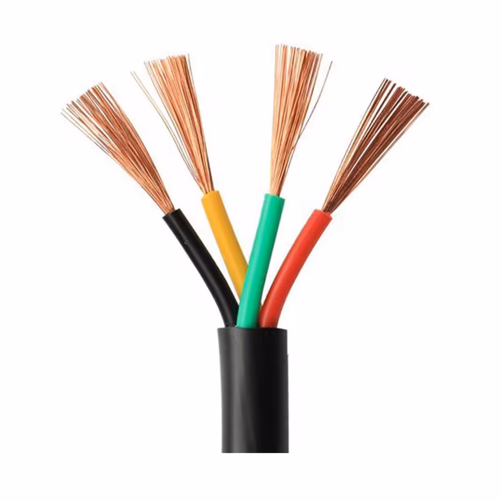 کابل افشان سبک 4 در 6 NYLHY همدان کلاف صد متری