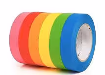 چسب نواری رنگی