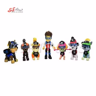 فیگور سگ های نگهبان ست 7 عددی -figure of paw patrol
