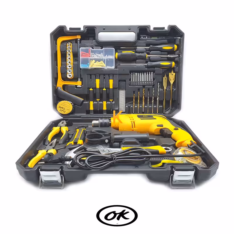 مجموعه 48 عددی دریل چکشی مدل OK-0902 اوکی