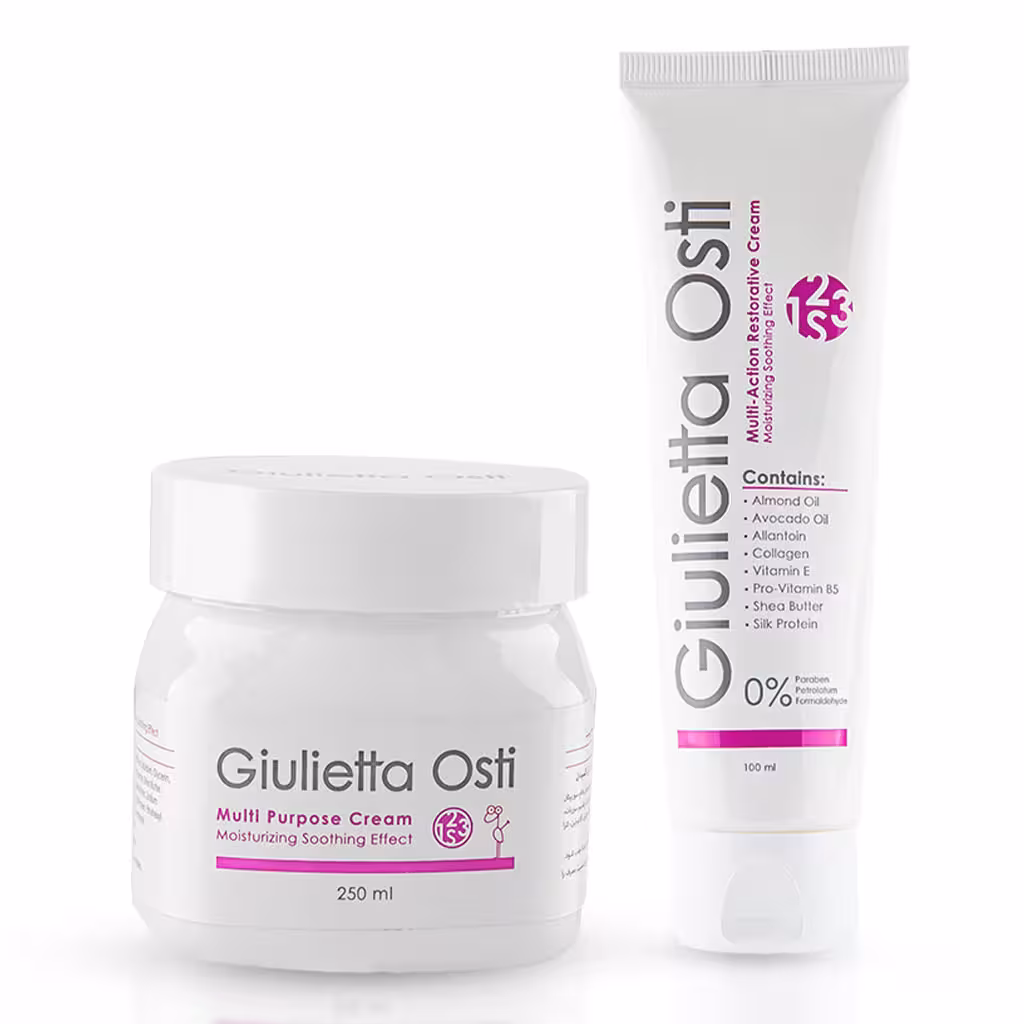 کرم مرطوب کننده و التیام بخش جولیتا اُستیGiulietta Osti
