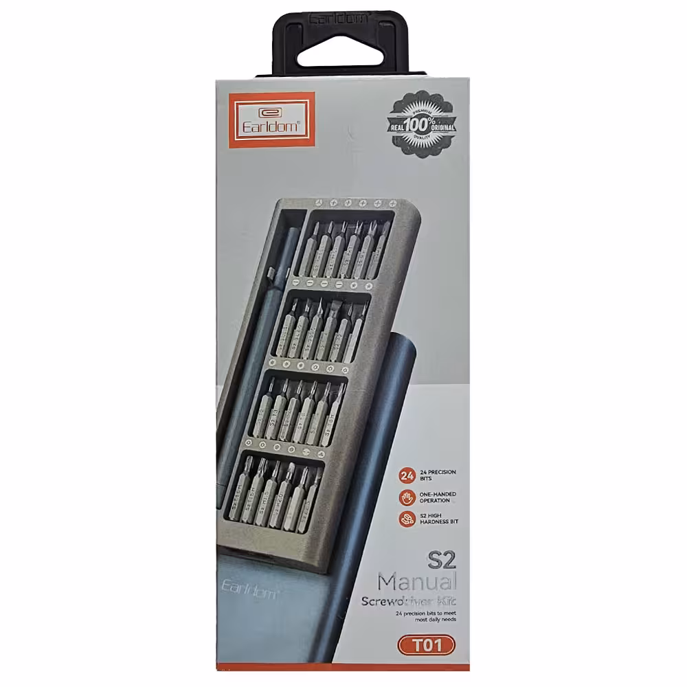ست پیچ گوشتی 24 عددی ارلدام مدل ET-T01 S2