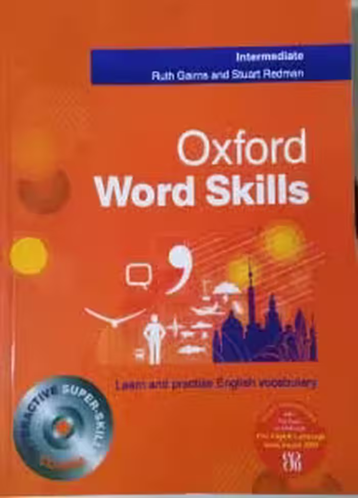 کتاب رحلی Oxford Word Skills Intermediate +CD
