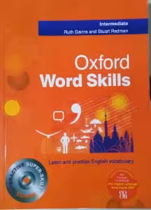کتاب رحلی Oxford Word Skills Intermediate +CD