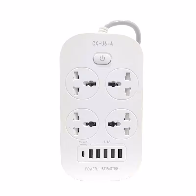سیم سیار 4 سوکت خارجی USB5 و Typc1