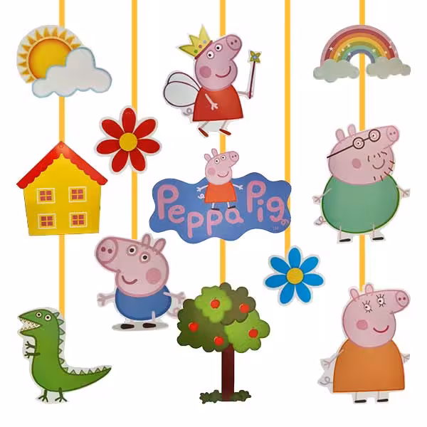 آویز پپا پیگ ( 12 تکه )