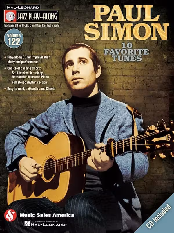 Jazz Playalong Vol 122 –  Paul Simon For Alto And Tenor