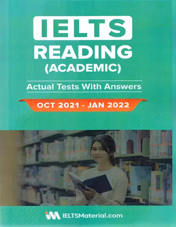 آیلتس آکادمیک ریدینگ اکچوال | کتاب انگلیسی IELTS Academic Reading Actual Tests Oct 2021-Jan 2022