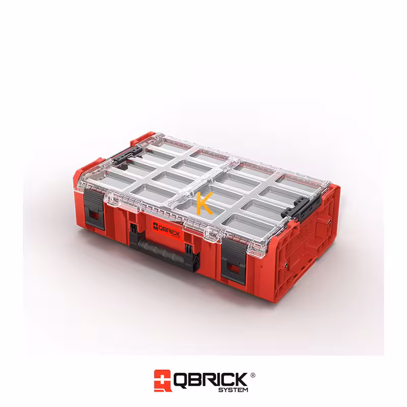 جعبه ابزار مدل QS Red One Organizer 2XL 2.0 MFI Ultra HD کیوبریک