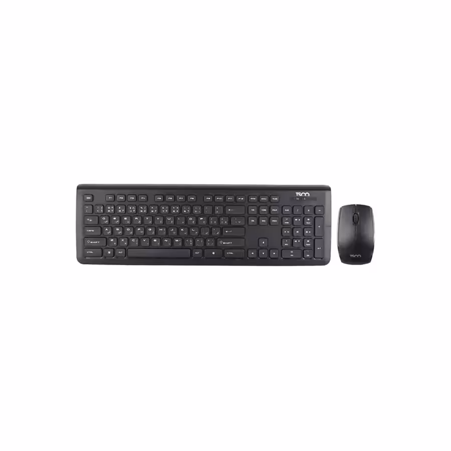 کیبورد و ماوس بی سیم تسکو مدل تی کی ام 7018 ا TKM-7018 Wireless Keyboard and Mouse