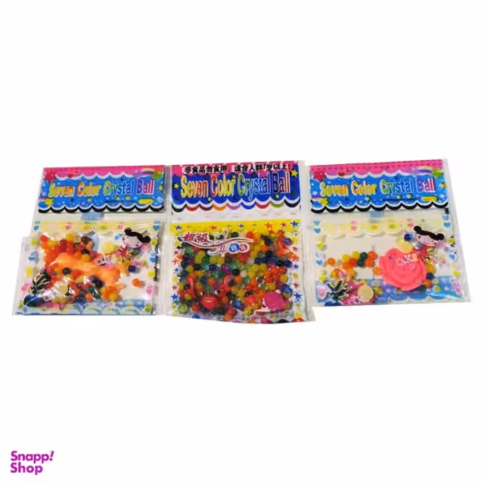 خاک ژله ای مدل Seven Color بسته 3 عددی