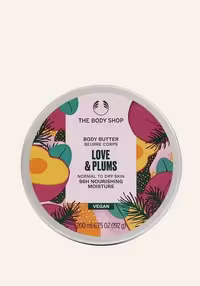 کره بدن مدل Love & Plums بادی شاپ The Body Shop