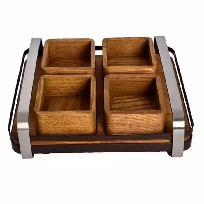 اردو خوری چهار خانه چوبی مجستیک BVK