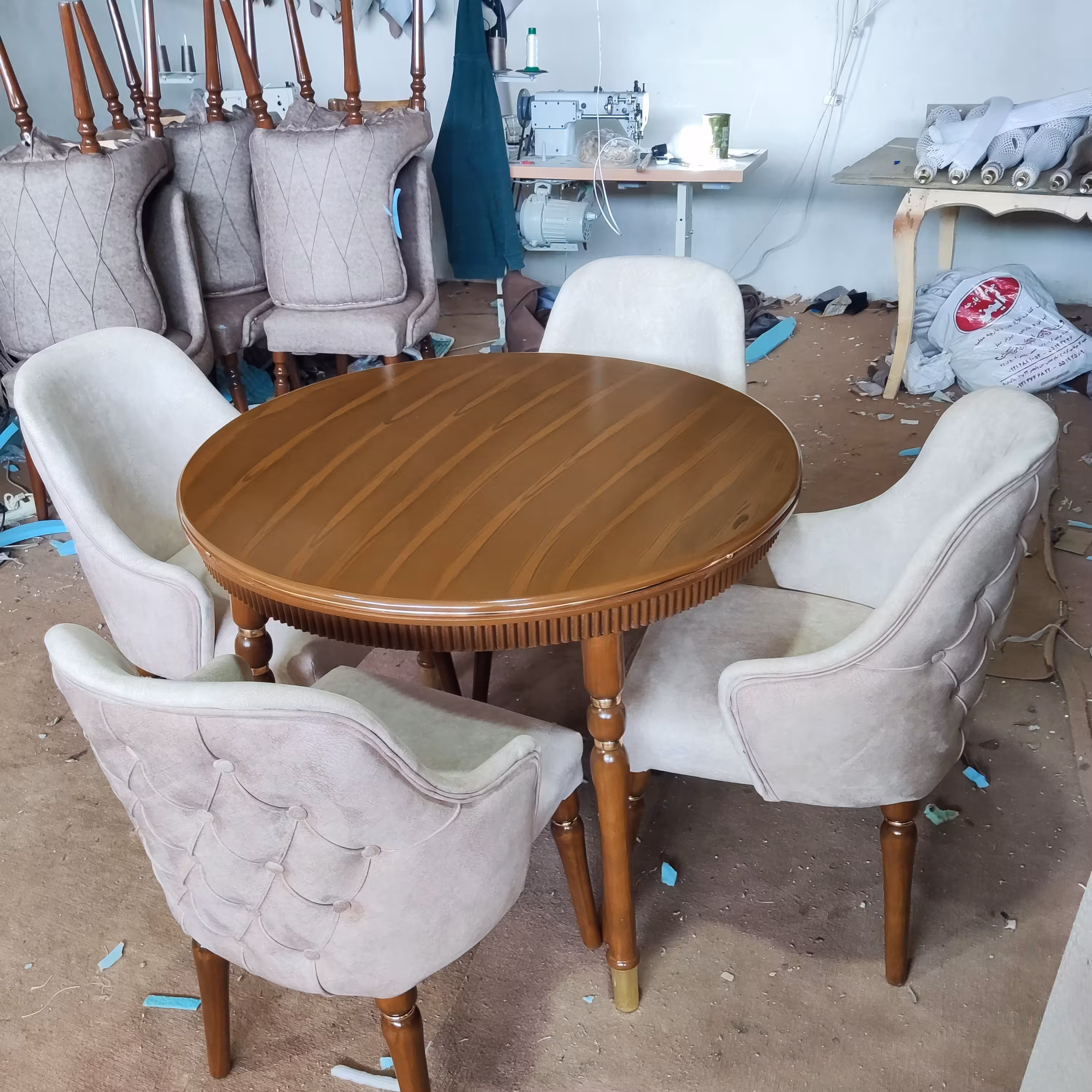 میزناهار خوری مارسل(بدون صندلی)(باربری پس کرایه)